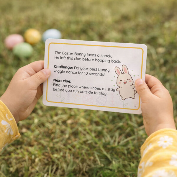 Easter Scavenger Hunt Cards